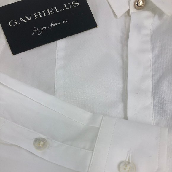 Roberto Cavalli Boy's Camicia Popeline & Operato T - Picture 5 of 6